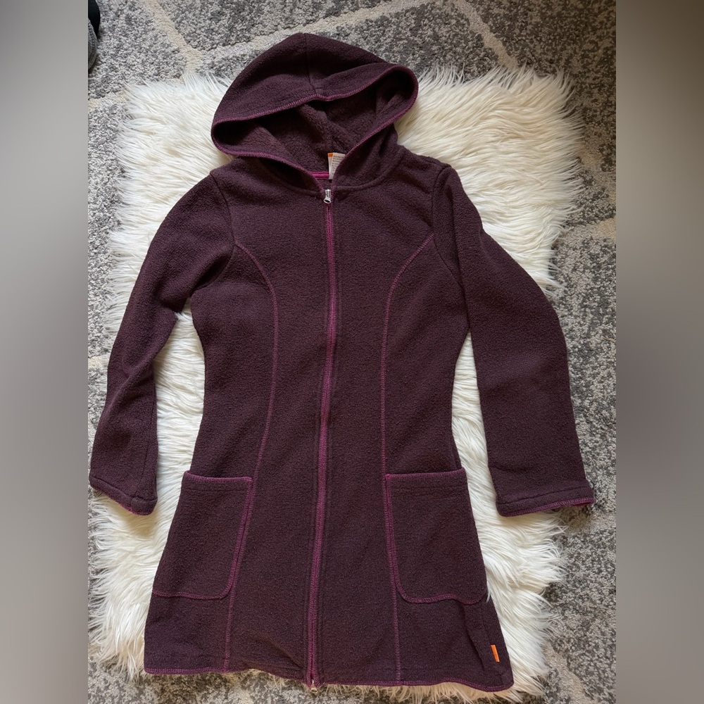 Lucy longline zip hoodie